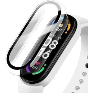 Xiaomi Mi Band 7 Uyumlu Ekran ve Kasa Koruyucu Kılıf 360 Tam Koruma