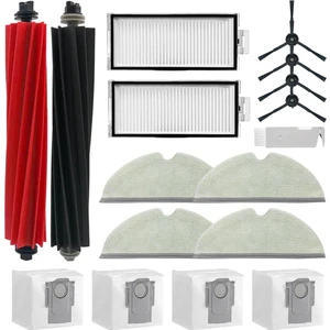 Q5 Pro+/q8 Max+ (Plus) Elektrikli Süpürge Ana Yan Fırça Hepa Filtre Paspas Bezi Toz Torbaları Yedek Parçalar (Yurt Dışından)