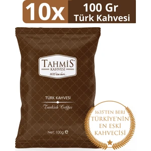Türk Kahvesi Orta Kavrulmuş 100 gr 10'lu