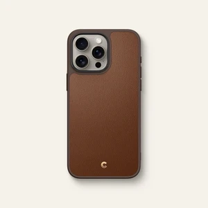 Ciel by CYRILL iPhone 15 Pro Kılıf Kajuk Mag MagSafe özellikli Saddle Brown - ACS06771