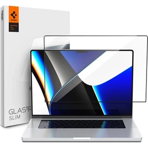 MacBook Pro 16" M4 (2024) / M3 (2023) / M2 (2022) / M1 (2021) Cam Ekran Koruyucu Tam Kaplayan GLAS.tR Full Cover HD Black - AGL04233
