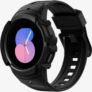 Galaxy Watch 5 / 4 (40mm) Kılıf & Kordon Kayış Rugged Armor Pro v2 Charcoal Gray - ACS05397
