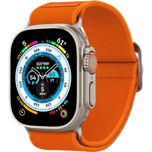 Apple Watch 49mm Ultra 2/1 - 46mm Seri 10 - 45mm Seri 9/8/7 - 44mm Seri SE2/SE/6/5/4 Kordon Kayış Band Lite Fit Ultra Orange - AMP05986