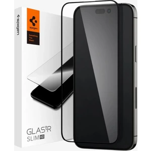 iPhone 14 Pro Cam Ekran Koruyucu Tam Kaplayan GLAS.tR Full Cover HD Black - AGL05221