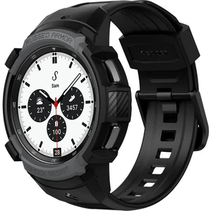 Galaxy Watch 4 Classic (42mm) Kılıf & Kordon Kayış Rugged Armor Pro Charcoal Gray - ACS03653