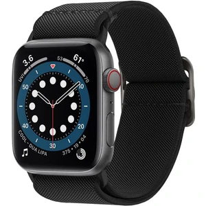 Apple Watch 49mm Ultra 2/1 - 46mm Seri 10 - 45mm Seri 9/8/7 - 44mm Seri SE2/SE/6/5/4 Kordon Kayış Band Lite Fit Black - AMP02286