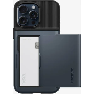 iPhone 15 Pro Kılıf Slim Armor CS Kartlıklı Kılıf Metal Slate - ACS06730