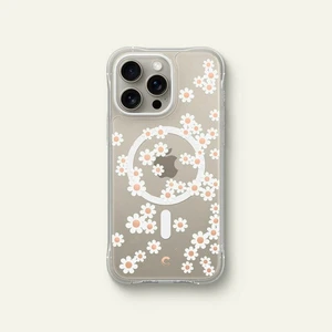 Ciel by CYRILL iPhone 15 Pro Kılıf Cecile Mag MagSafe özellikli White Daisy - ACS06759