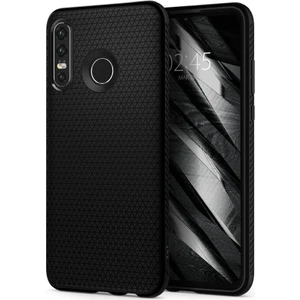 Huawei P30 Lite / Nova 4e Kılıf Liquid Air Matte Black - L39CS25738