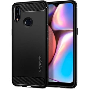Galaxy A10s ile Uyumlu Kılıf Rugged Armor Matte Black - ACS00559