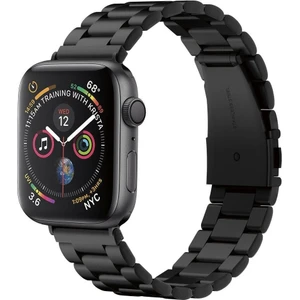 Apple Watch 49mm Ultra 2/1 - 46mm Seri 10 - 45mm Seri 9/8/7 - 44mm Seri SE2/SE/6/5/4 Kordon Kayış Band Modern Fit Black - 062MP25403