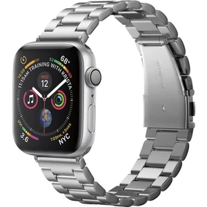 Apple Watch 49mm Ultra 2/1 - 46mm Seri 10 - 45mm Seri 9/8/7 - 44mm Seri SE2/SE/6/5/4 Kordon Kayış Band Modern Fit Silver - 062MP25404