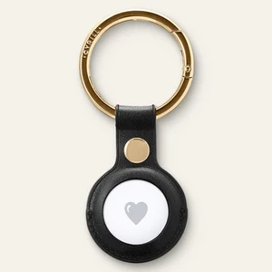 Ciel by CYRILL AirTag Kılıf Basic Leather Black - AMP01836