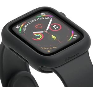 Caseology Apple Watch 41mm/40mm (Seri 9/8/7/6/SE/SE2/5/4) Kılıf Nero Black - W440-NRO-BK