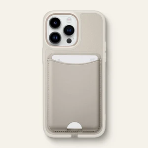 Ciel by CYRILL iPhone için MagSafe özellikli Kartlı Manyetik Cüzdan Kajuk Mag Cream - AFA05260