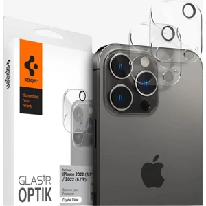 iPhone 16 Pro Max / 16 Pro / 15 Pro Max / 15 Pro / 14 Pro Max / 14 Pro Kamera Lens Camı Koruyucu GLAS.tR Optik (2 Adet) Crystal Clear - AGL05228