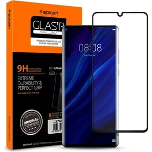 Huawei P30 Pro ile Uyumlu Cam Ekran Koruyucu Tam Kaplayan GLAS.tR Full Cover HD Black - L37GL25745