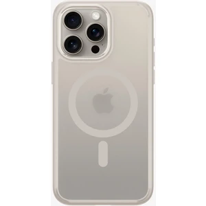 iPhone 15 Pro Kılıf Ultra Hybrid MagFit MagSafe özellikli Frost Natural Titanium - ACS07215