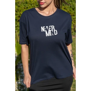 Maison La Femme Baskılı Tişört Oversize / Geniş Kesim Unisex Model