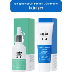Mia Klinika Ton Eşitleyici Cilt Bariyeri Güçlendirici İkili Set