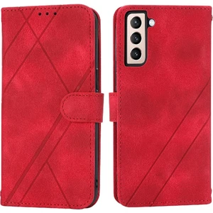 Mays Shop Samsung Galaxy S21 Fe 5g Için Filp Durumda Kickstand Bilek Kayışı El Cüzdan (Yurt Dışından)