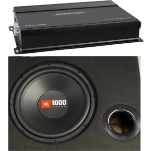 Jbl Set 30 cm Kabinli Bass 1000 Watt Jameson 4 kanallı Anfi 4000WAT