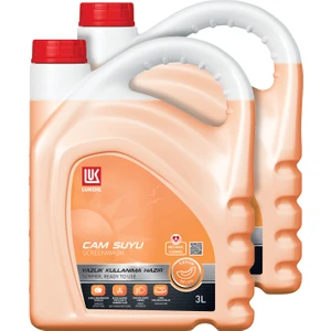 Lukoıl Yazlık Cam Suyu (Metanolsüz) Kavunlu 2x 3 Lt
