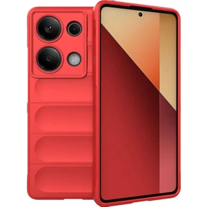 Xiaomi Redmi Note 13 Pro 4g Kılıf Oslo Prime Kırmızı