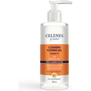 Celenes By Sweden  Sea Buckthorn Yüz Yıkama Jeli Yağlı ve Karma Ciltler 250 ml