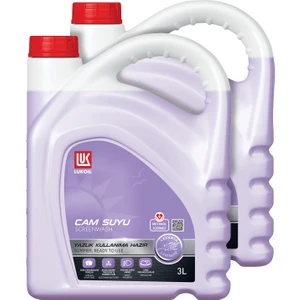 Lukoıl Yazlık Cam Suyu (Metanolsüz) Lavanta 2 x 3lt