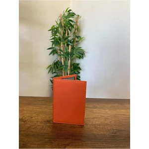 Efe Deri Dikişli Tüm Ülke Pasaportlarına Uyumlu Pasaport Kabı Kılıfı Pasaportluk Pasaport Cüzdanı