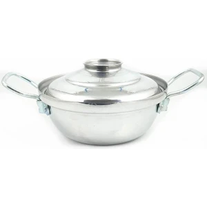 Tiesa Home Alüminyum Kulplu Kapaklı 34CM Kızartma Haşlama Tenceresi