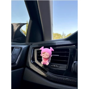 Otomor Aksesuar Sevimli Melek Bebek Mor Klima Kokusu