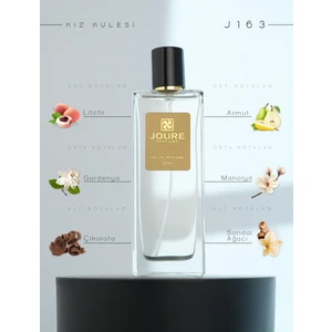 J163 - Meyveli Çiçeksi Tatlı Vanilya Kokulu 50ML Kalıcı Edp Kadın Parfüm