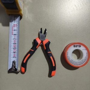 Real Özs Mini  Hoby Yan Keski Cr-V Çelik Yapı Dövme Çelikten Üretilmiş Özs 9117 Teflon Bant Hediyeli
