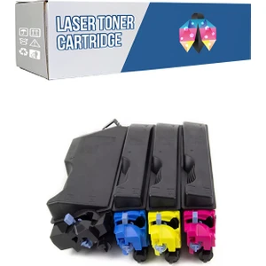 Kyocera Ecosys M6530CDN TK-5140 Cmyk 1 Set   Muadil Toner