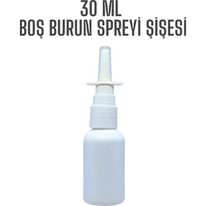 Einnatur 3 Adet Boş Burun Spreyi Şişesi, Pp, 30 cc