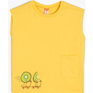 Atlet Kolsuz Tek Cep Detaylı Pamuklu