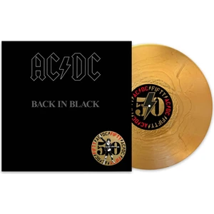 Back in Black - AC/DC (50TH Anniversary Gold Nugget Vinyl) - Plak