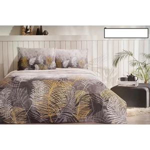 Golden Palm Çift Kişilik Pike Takımı Ranforce Gri