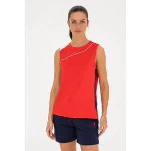 U.S. Polo Assn. Kadın Kırmızı Tişört 50284345-VR030