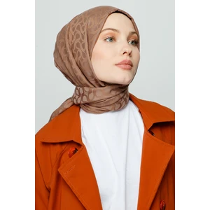Valor Scarf Mocha Bloom Desen Şal