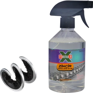 Formula x Motosiklet Zincir Bakım Seti (360° Fırça + 500ML Temizleme Sıvısı)