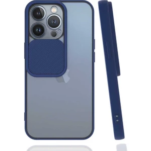 Megafox Teknoloji Apple iPhone 13 Pro Uyumlu Kılıf Lensi Kapak, Lacivert