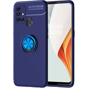 Megafox Teknoloji Oneplus Nord N10 5g Uyumlu Kılıf Ravel Silikon Kapak, Mavi