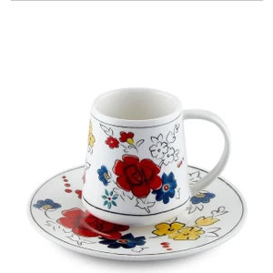 The Mia CUP0043 Fiore Türk Kahve Fincanı Tek Kişilik 100 cc