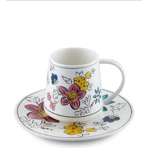 The Mia CUP0044 Fiore Türk Kahve Fincanı Tek Kişilik 100 cc