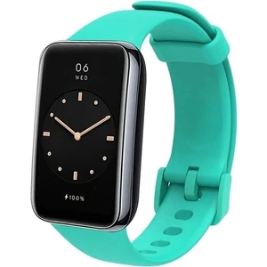 Megafox Teknoloji Xiaomi Mi Band 7 Pro Uyumlu Kordon Silikon Yumuşak Spor Soft Yüzey Esnek Kayış, Turkuaz