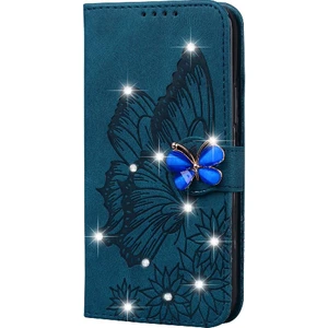 YH Market Samsung Galaxy With 5g Kickstand Koruyucu Deri Cüzdan ile (Yurt Dışından)