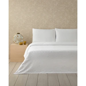 English Home Pearl Pamuklu Pike King Size Yatak Örtüsü Takımı 240X260 cm Beyaz